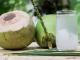 air kelapa dengan ubat