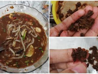 laksa kuah surat khabar