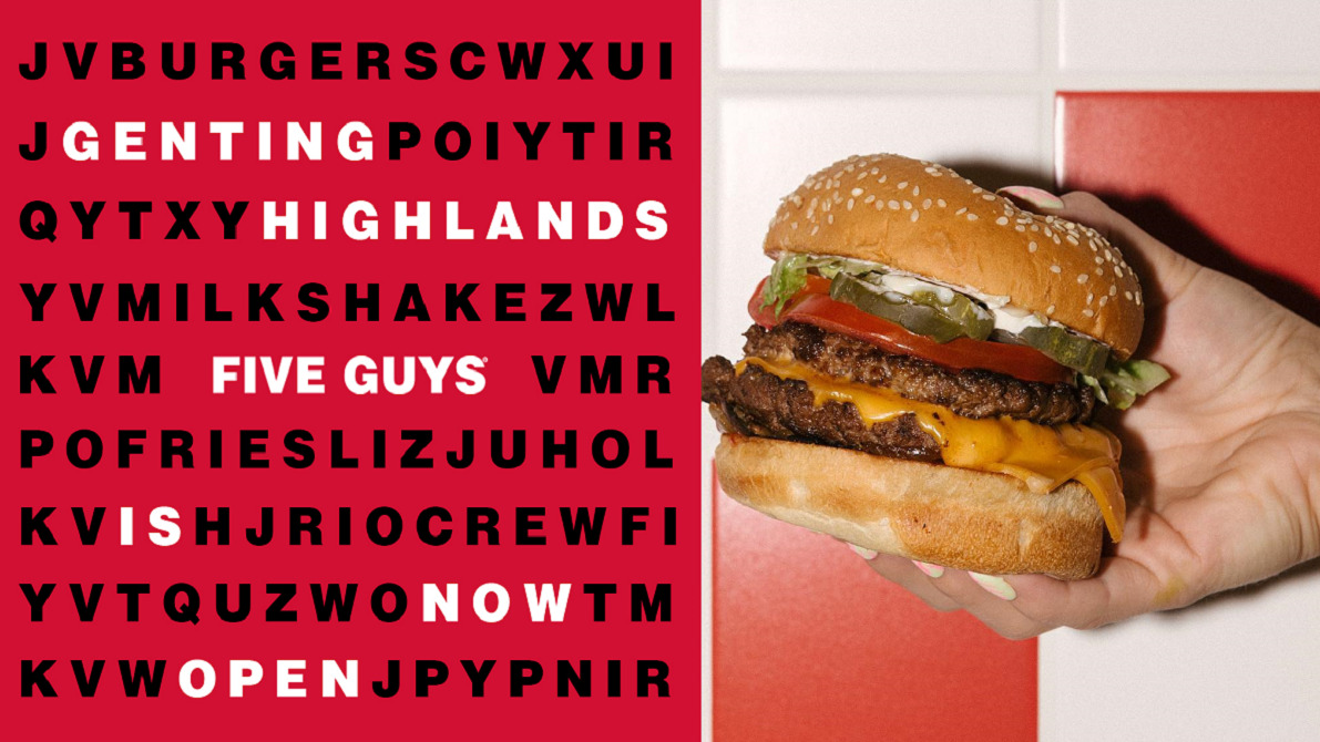 Foto Facebook @FiveGuysMalaysia