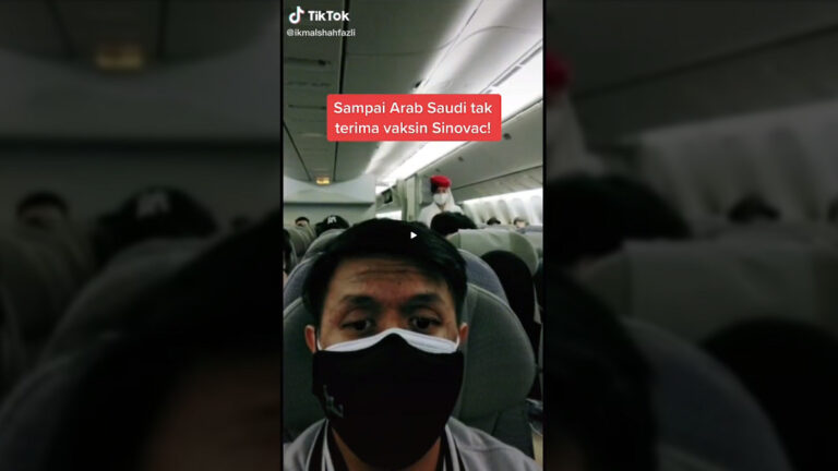 Foto TikTok @ikmalshahfazli