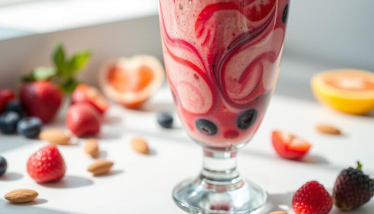 Smoothie Kacang Almond & Buah Beri: Sehat, Segar, dan Siap dalam 10 Menit
