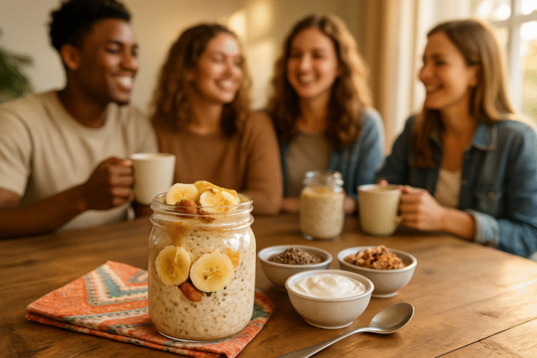 Overnight Oats Pisang Manis: Sarapan Lezat dan Praktis Bareng Teman!