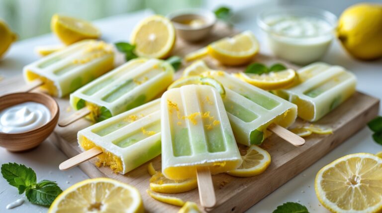 Resep Popsicle Apel Lemon: Camilan Sehat, Segar, dan Kaya Vitamin C
