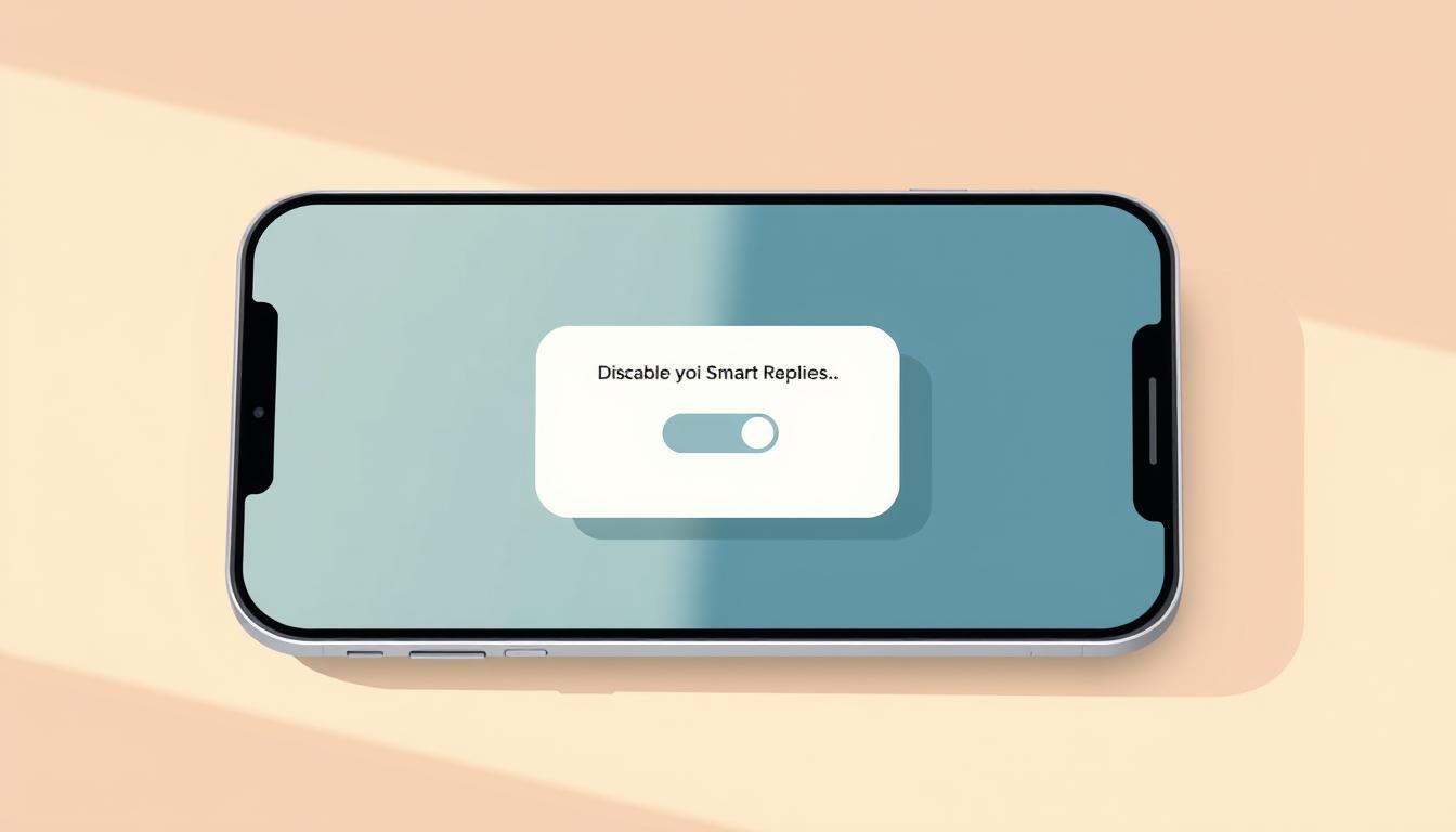 Matikan Smart Replies